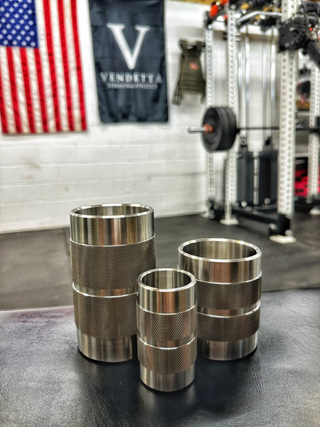 Load image into Gallery viewer, 1LB Manley™ - Knurled Stainless Shot