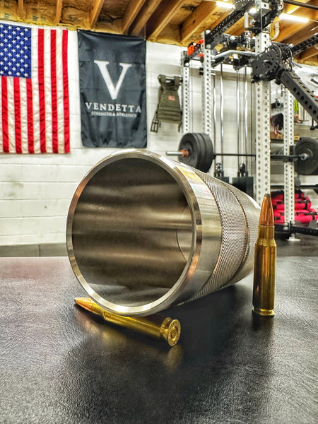 Load image into Gallery viewer, 3LB Manley™ - Knurled Stainless Pint