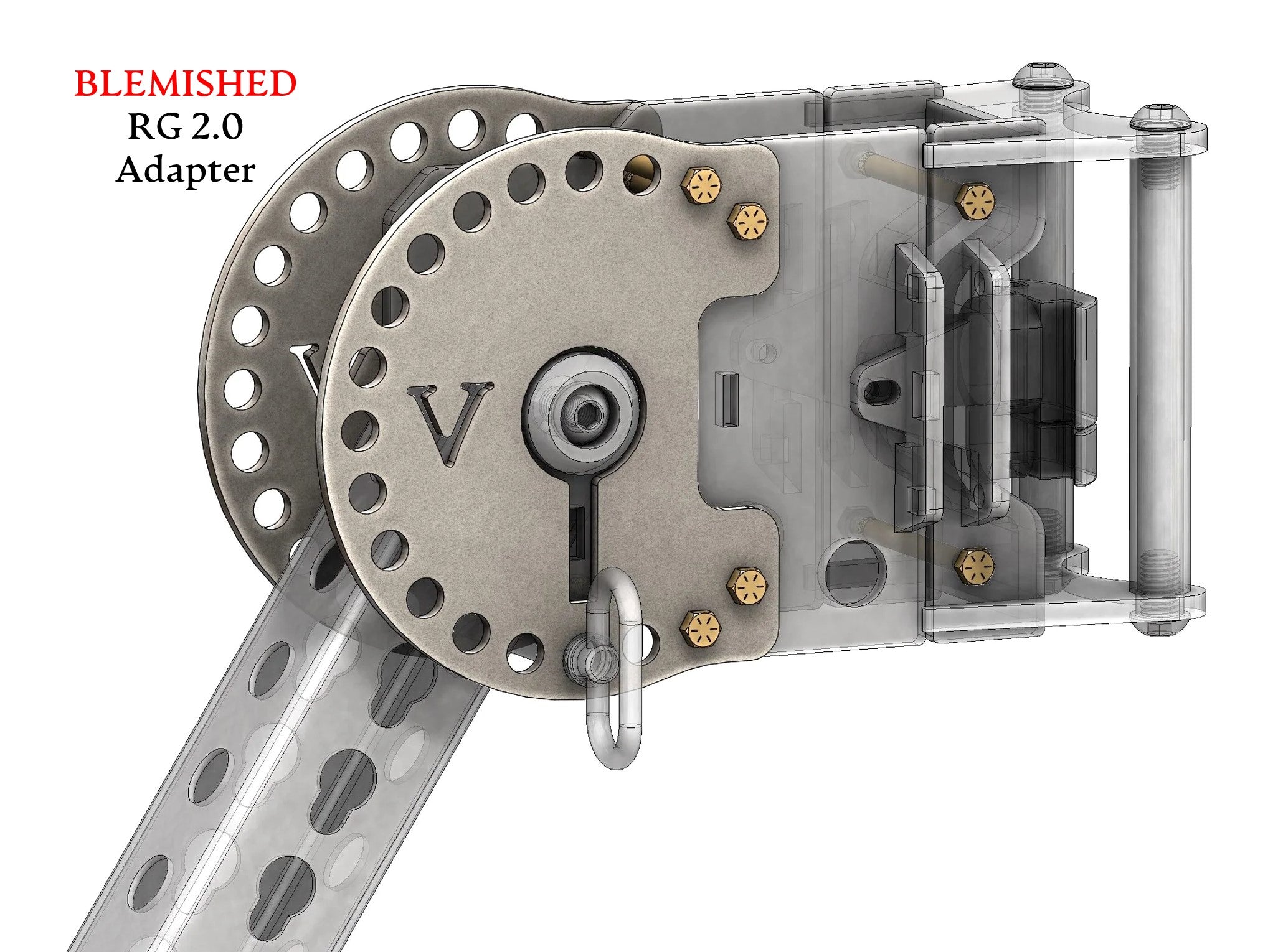 allbinds，M8.5 BLEMISHED - Bolt-on Adapters – Vendetta Strength & Athletics