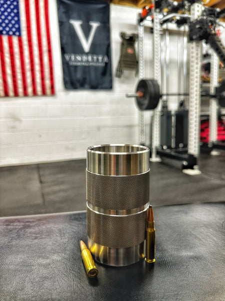 Load image into Gallery viewer, 3LB Manley™ - Knurled Stainless Pint