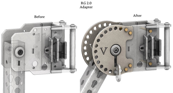 Load image into Gallery viewer, Vendetta 180° Adapters for RG 2.0 Lever Arms