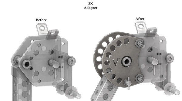 Load image into Gallery viewer, Vendetta 180° Adapters for SX Jammer Arms