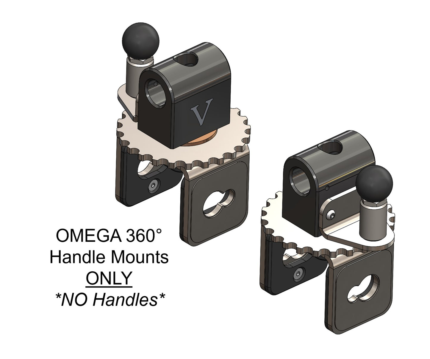 OMEGA™ 360° Handle Mounts