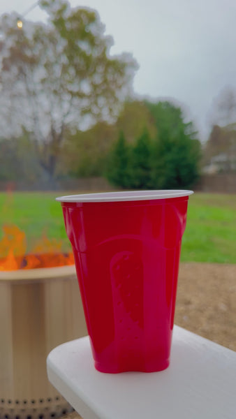 Load and play video in Gallery viewer, 2LB Manely™ - Knurled Stainless Whiskey Cup