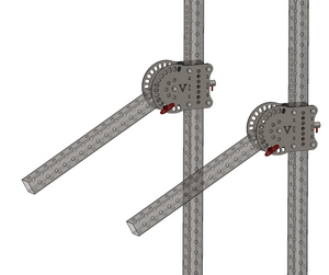 Vendetta 180° Adapters for 3x3 Titan Lever Arms