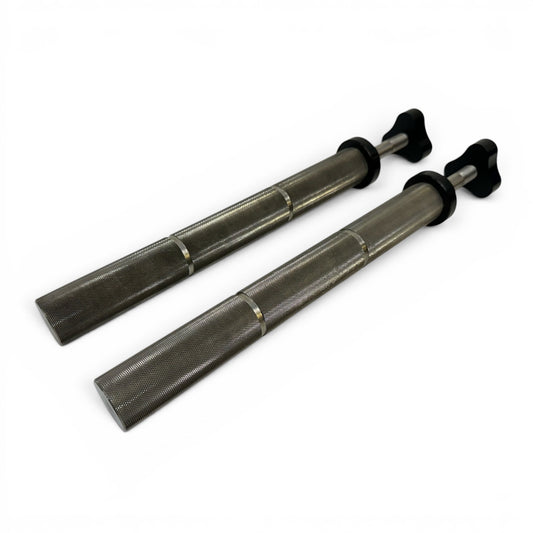 5/8" Stainless Knurled Handles