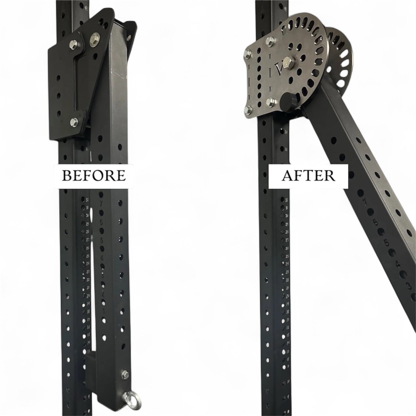 Vendetta 180° Adapters for 3x3 RP-ISO Arms