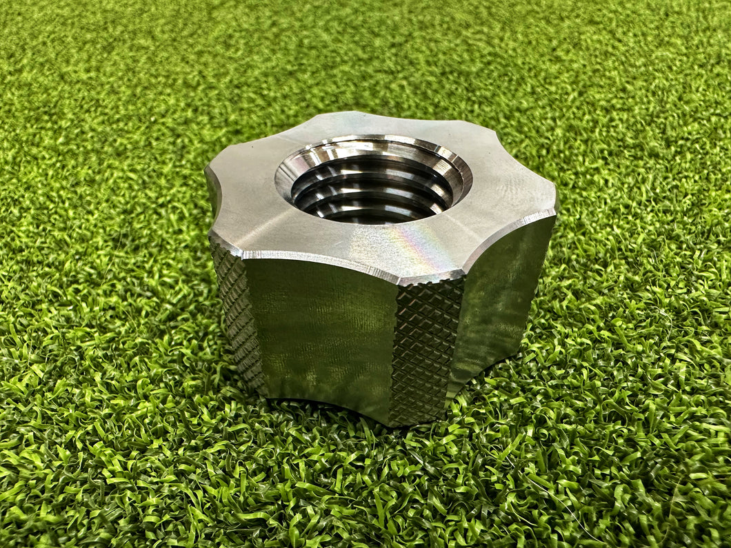 Stainless Steel Knurled Nut (Pair)