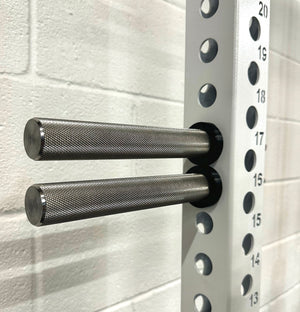 Stainless Steel Knurled Handles (Pair)