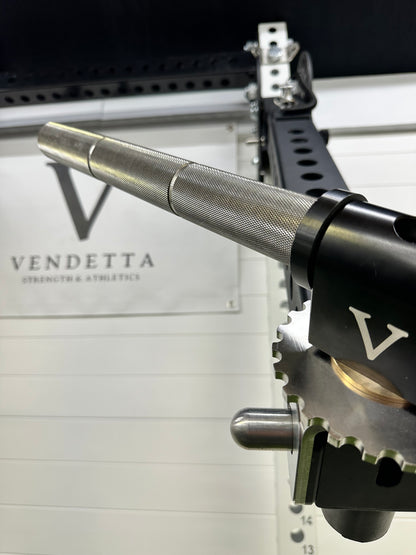1" Stainless Knurled Handles