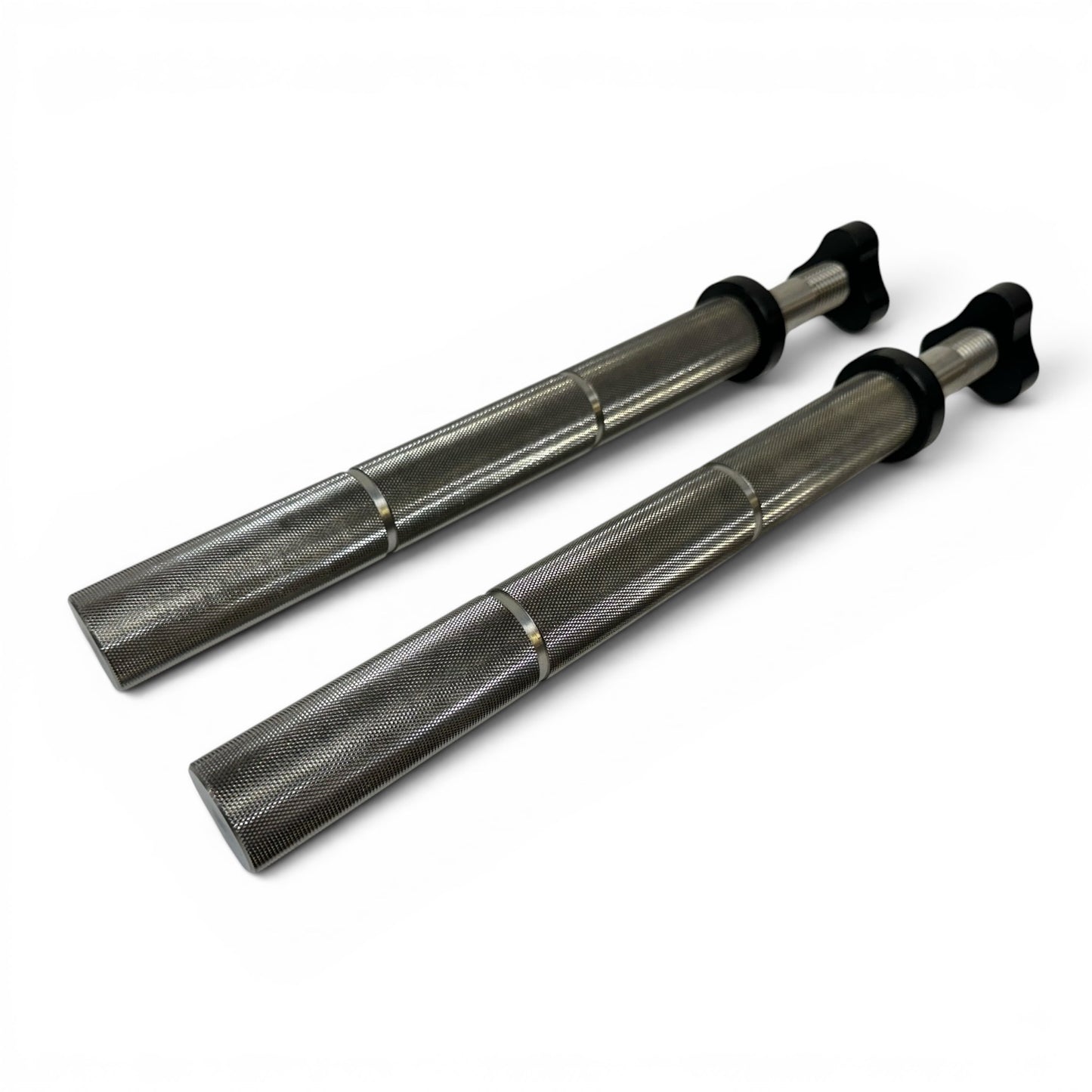 1" Stainless Knurled Handles