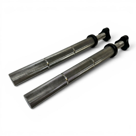 1" Stainless Knurled Handles