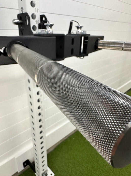 1" Stainless Knurled Handles