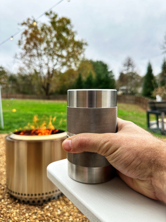 3LB Manley™ - Knurled Stainless Pint