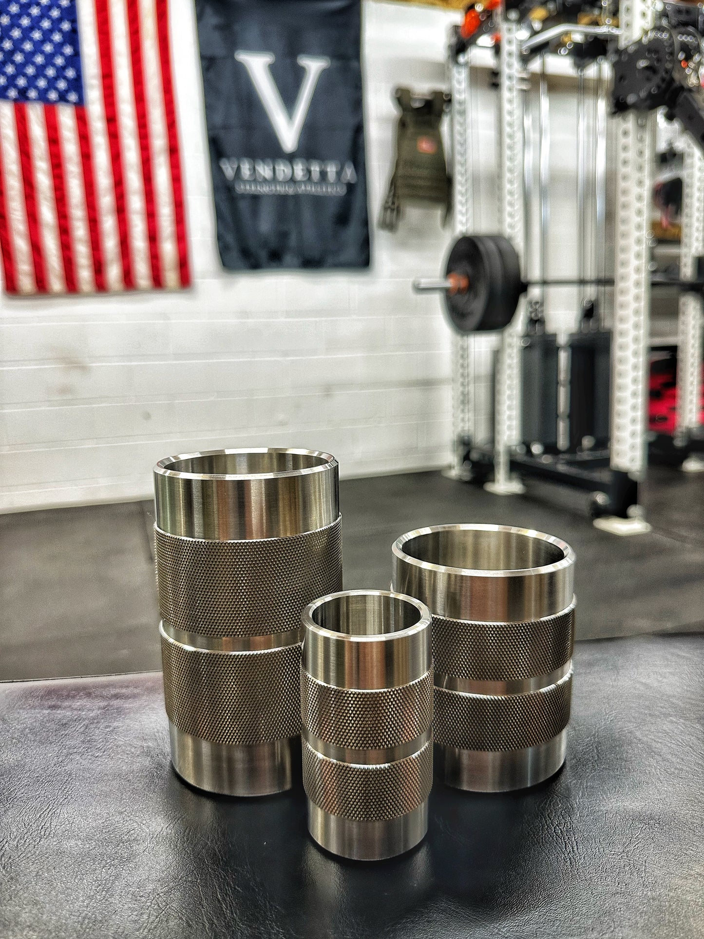 2LB Manely™ - Knurled Stainless Whiskey Cup