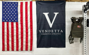 Vendetta Flag - Vertical