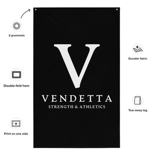 Vendetta Flag - Vertical