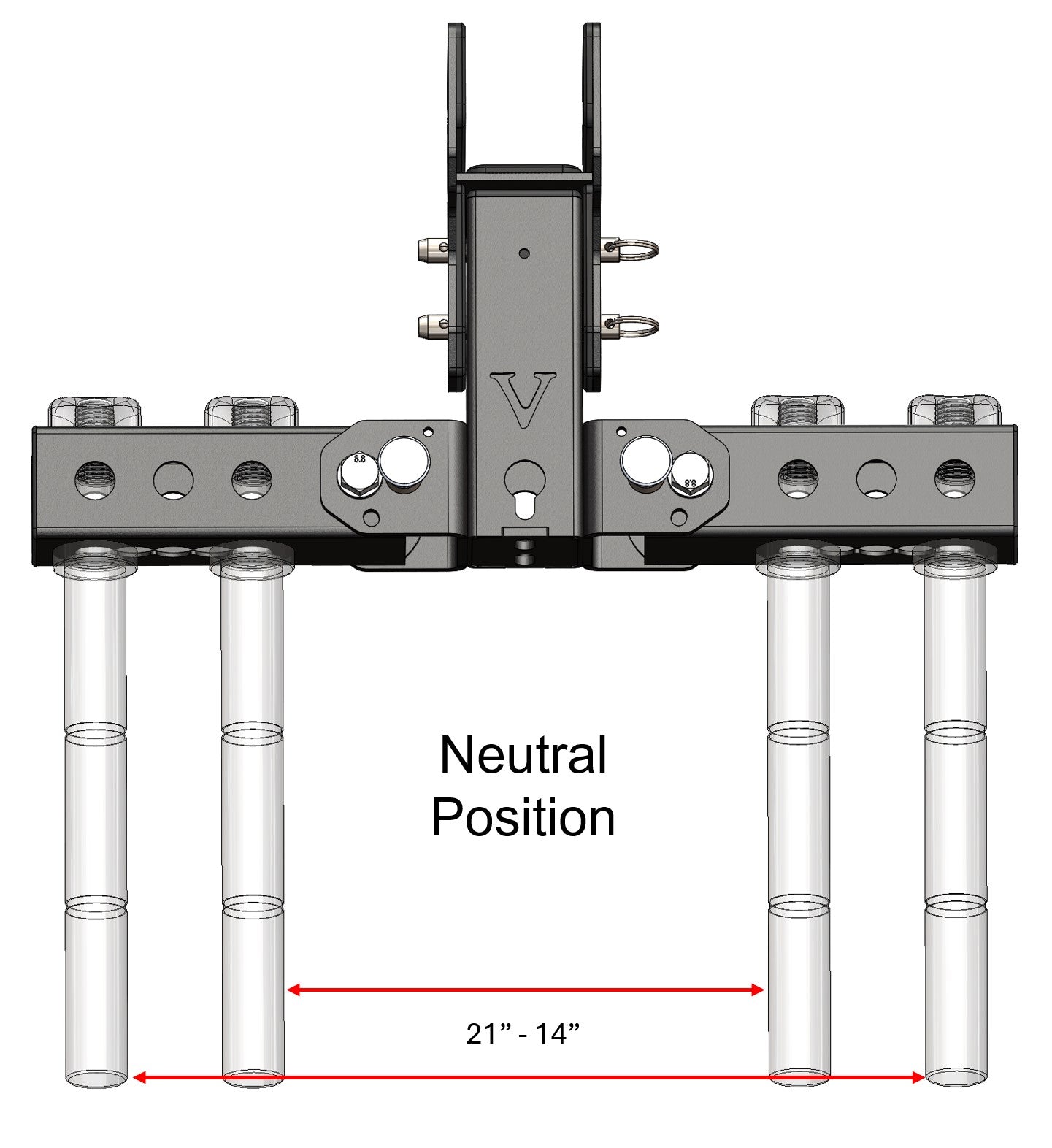 OMEGA™ Adjustable Dip Attachment