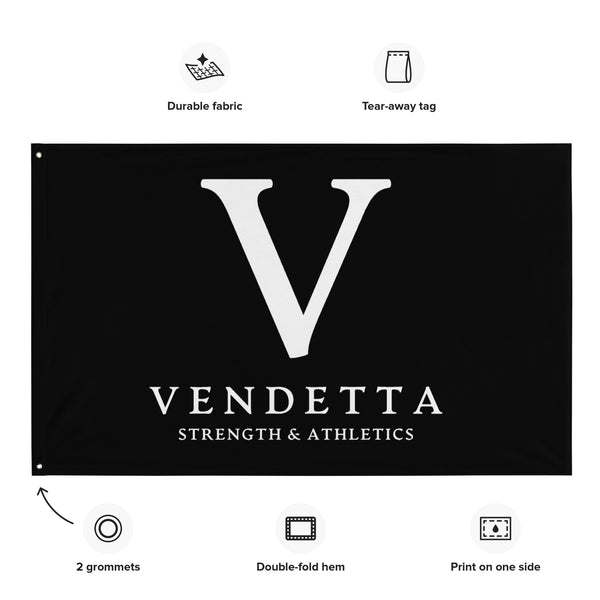 Load image into Gallery viewer, Vendetta Flag - Horizontal
