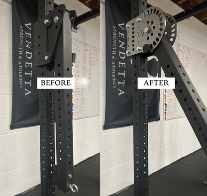 Vendetta 180° Adapters for 3x3 RP-ISO Arms