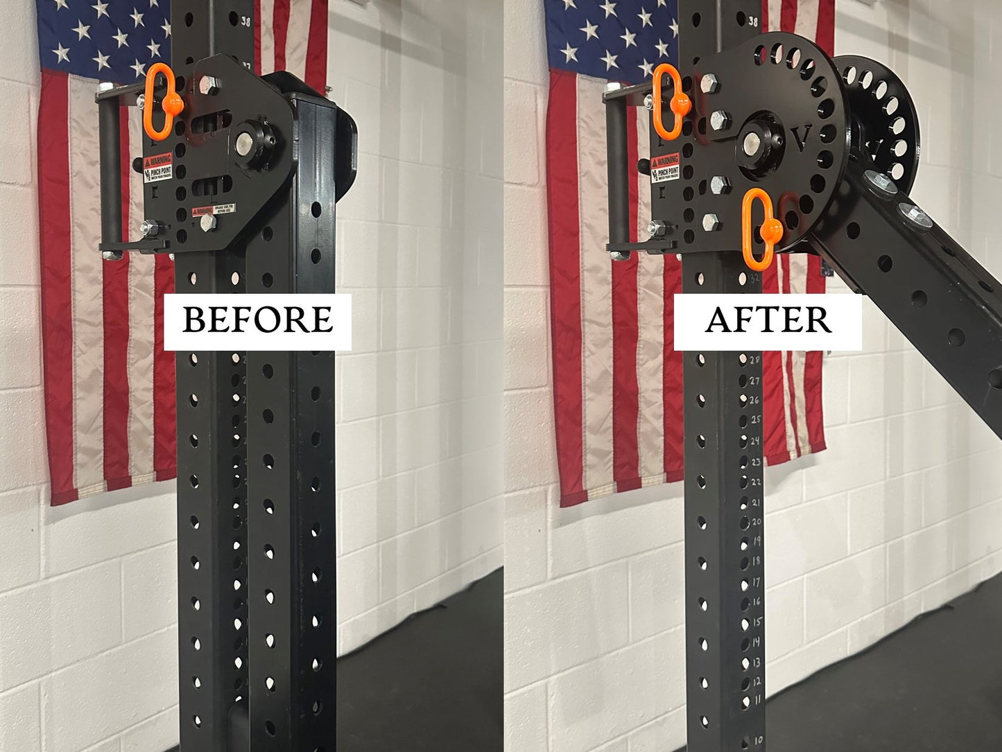 Vendetta 180° Adapters for 5/8" RG-ML 1.0 Lever Arms