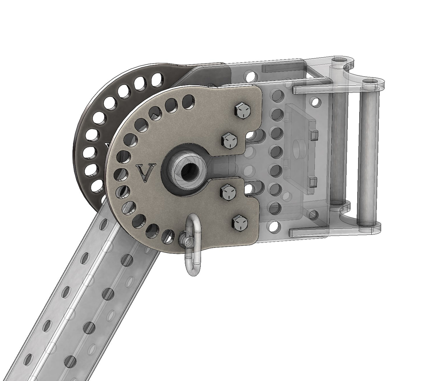 Vendetta 180° Adapters for 5/8" RG-ML 1.0 Lever Arms