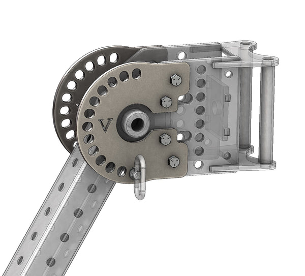 Load image into Gallery viewer, Vendetta 180° Adapters for 5/8&quot; RG-ML 1.0 Lever Arms (Pair)
